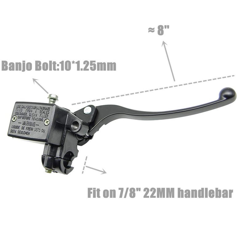OLIFANT Brake Master Cylinder Handle for Honda TRX 250 300 350 400 450 Foreman 500 Rubicon FourTrax 300 Rancher 350 420 Recon 250 Rincon Sportrax 7/8 ATV Hydraulic Brake Lever - Image 3